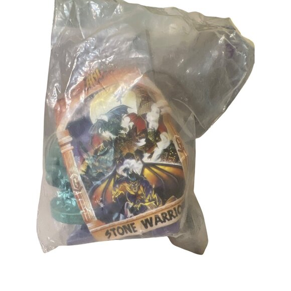 Vintage Burger King Kids Club Gargoyles Stone Warrior Sealed Toy Collectible - Picture 3 of 4
